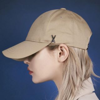 【VARZAR】バザール Stud logo over fit ball cap(キャップ)