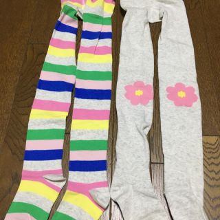 エイチアンドエム(H&M)の☆H&M エイチアンドエム☆女の子　タイツ　2枚セット　新品　可愛い　110(パンツ/スパッツ)