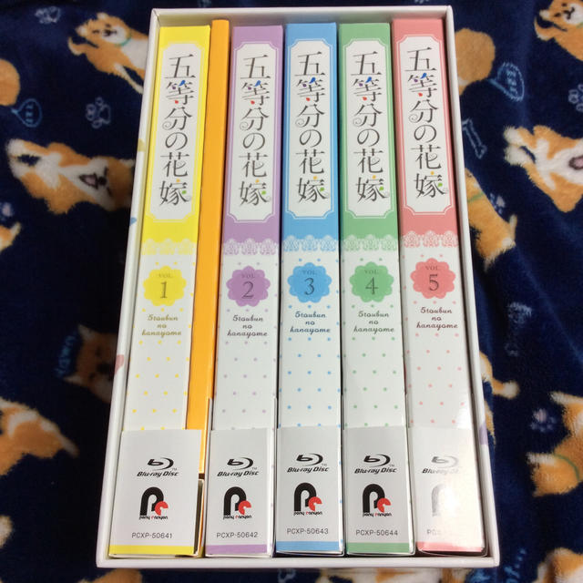 五等分の花嫁 VOL．1 〜5巻 Blu-ray Amazon特典BOX 0巻入 | www.kabar