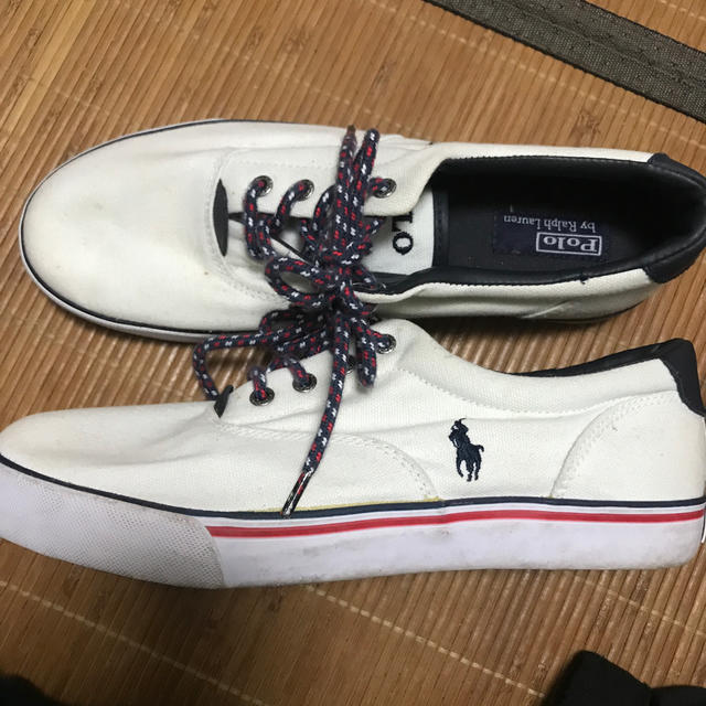 POLO RALPH LAUREN(ポロラルフローレン)のポロ　ラルフローレン　24.5くらい レディースの靴/シューズ(スニーカー)の商品写真