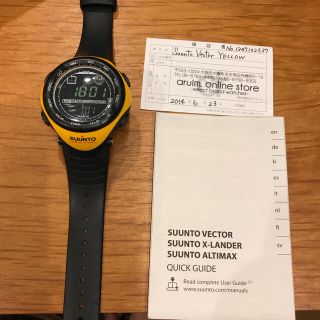 スント(SUUNTO)の最終値下げ　SUUNTO VECTOR スント　時計(腕時計(デジタル))