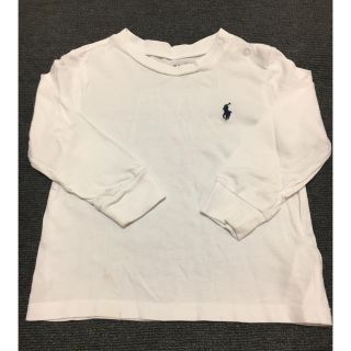 ラルフローレン(Ralph Lauren)のラルフローレン　白ロンT  12m(Ｔシャツ)