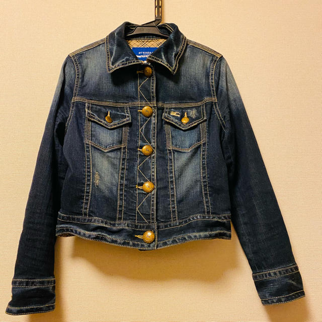 定番 BURBERRY BLUE 【バーバリーブルーレーベル】デニムジャケット