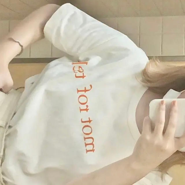 Kastane(カスタネ)のkastane フロッキー大ロゴTEE レディースのトップス(Tシャツ(半袖/袖なし))の商品写真