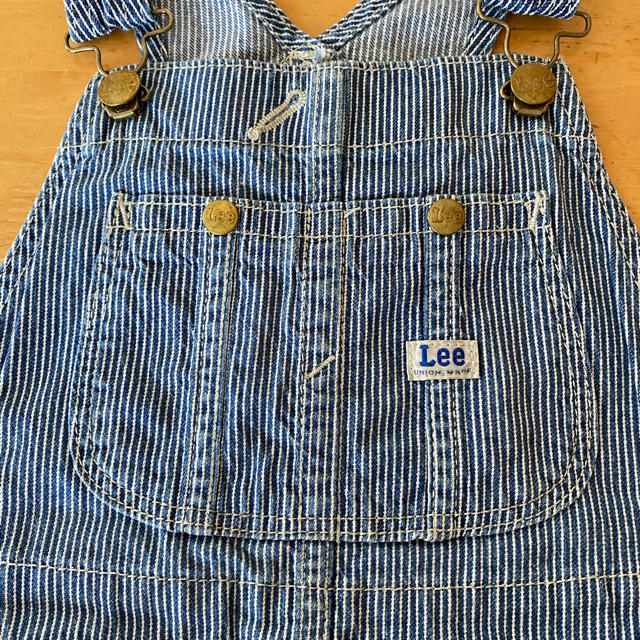 Lee(リー)のLEE  キッズ　オーバーオール　サイズ100 キッズ/ベビー/マタニティのキッズ服男の子用(90cm~)(パンツ/スパッツ)の商品写真