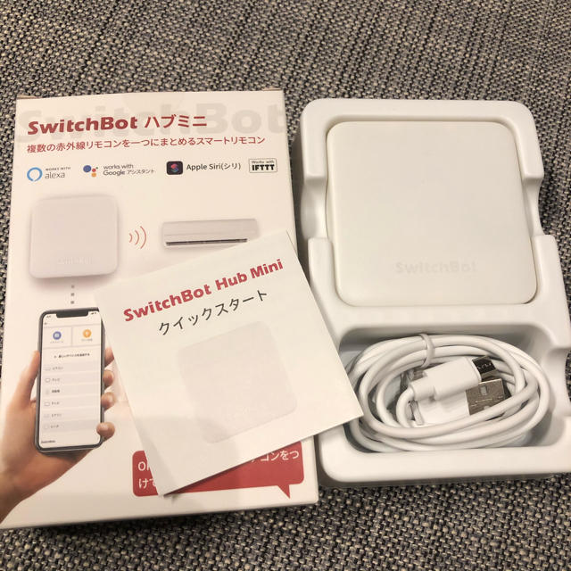 SwitchBot スイッチボット　ハブミニ　開封品（ほぼ未使用） スマホ/家電/カメラの生活家電(その他)の商品写真