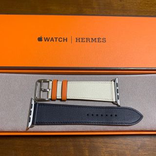 エルメス(Hermes)のエルメス　アップルウォッチ　apple watchバンド(レザーベルト)