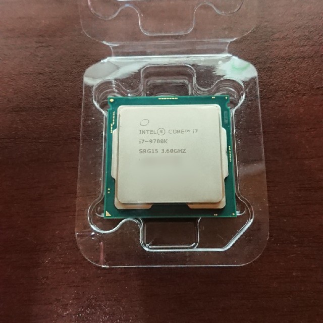 intel Core i7 9700k 傷・汚れ・変色等有品2個セット①