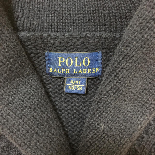 POLO RALPH LAUREN(ポロラルフローレン)のキッズ　POLOラルフローレンカーディガン キッズ/ベビー/マタニティのキッズ服男の子用(90cm~)(カーディガン)の商品写真