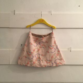 ミュウミュウ(miumiu)の最終価格💗miumiu flower skirt.(ミニスカート)