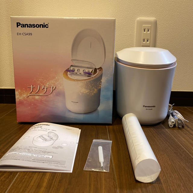 Panasonic(パナソニック)の✴️超美品✴️即発送✴️パナソニック スチーマー ナノケア EH-CSA99-P スマホ/家電/カメラの美容/健康(フェイスケア/美顔器)の商品写真