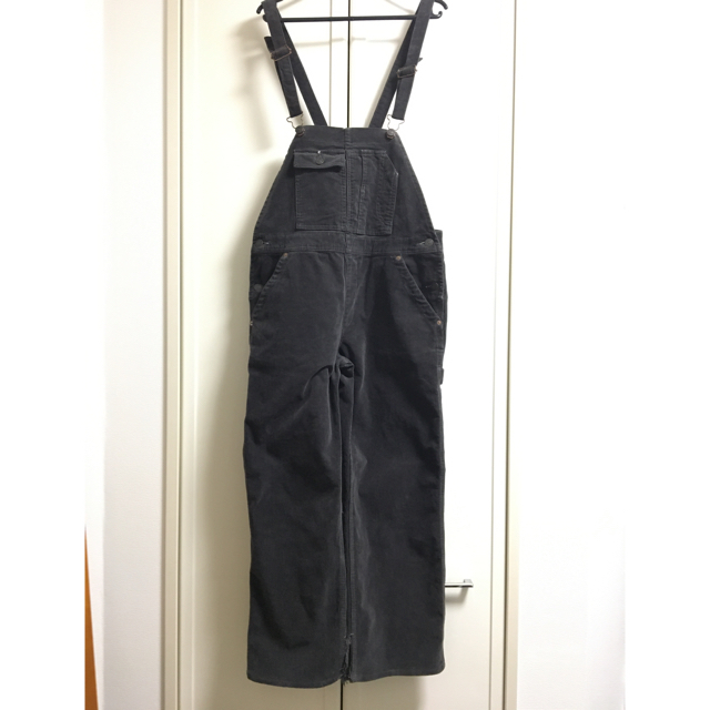 L'Appartement DEUXIEME CLASSE(アパルトモンドゥーズィエムクラス)のSTAMMBAUM/シュタンバウム　Curduroy Overall グレー36 レディースのパンツ(サロペット/オーバーオール)の商品写真