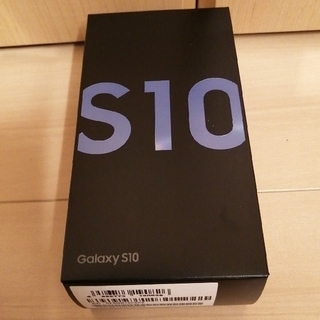 【新品未使用】Galaxy S10 プリズムブルー 128 GB(スマートフォン本体)