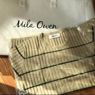 ミラオーウェン(Mila Owen)の値下げ　美品　ミラオーウェン  ニットセーター(ニット/セーター)