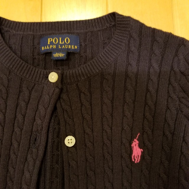 POLO RALPH LAUREN(ポロラルフローレン)のPOLO RALPH LAUREN　カーディガン キッズ/ベビー/マタニティのキッズ服女の子用(90cm~)(カーディガン)の商品写真