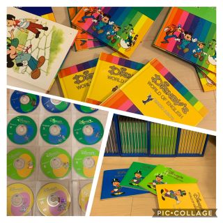 ディズニー(Disney)のDWE 旧ストレートプレイ1-12 CD DVD 絵本セット(知育玩具)