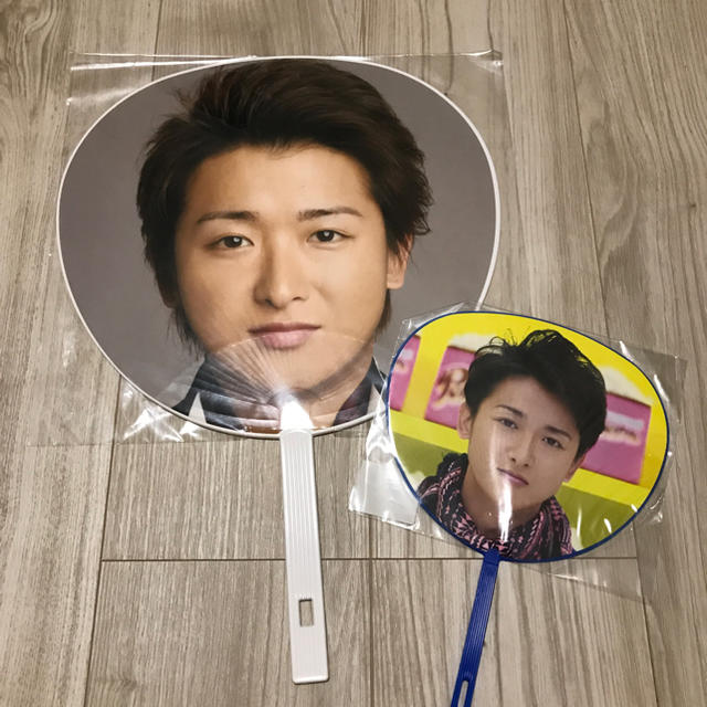 嵐(アラシ)の嵐　大野智　うちわ　2本 エンタメ/ホビーのタレントグッズ(アイドルグッズ)の商品写真