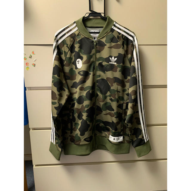 a bathing ape × adidas トラックジャケットメンズ