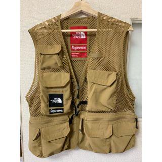 シュプリーム(Supreme)のsupreme the north face cargo vest L gold(ベスト)