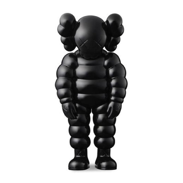 定番 MEDICOM TOY - kaws what party figure black 黒 ブラック カウズ