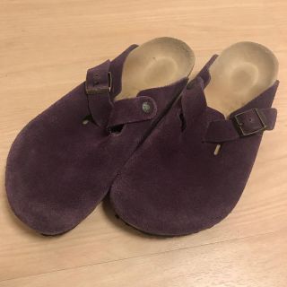 ビルケンシュトック(BIRKENSTOCK)のBIRKENSTOCK  ボストン　スエード　42(サンダル)