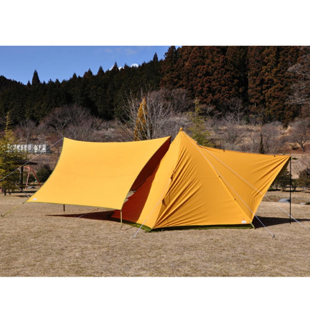 tent-Mark DESIGNS焚火タープTCコネクトヘキサ　ソルムバージョン