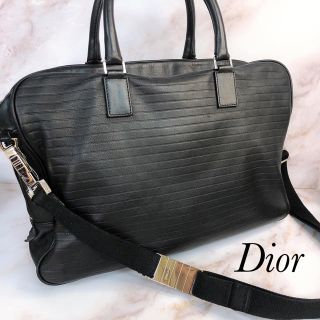 クリスチャンディオール(Christian Dior)の【SALE】Dior Homme ディオール ビジネスバッグ (ボストンバッグ)