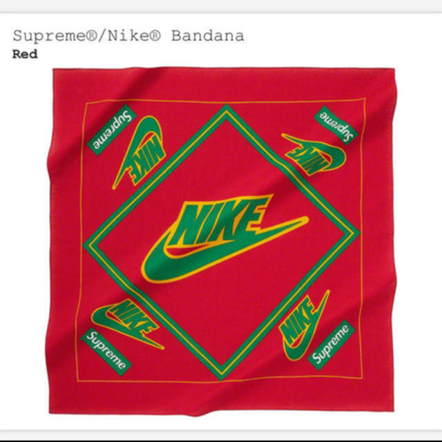 19AW supreme Nike Bandana