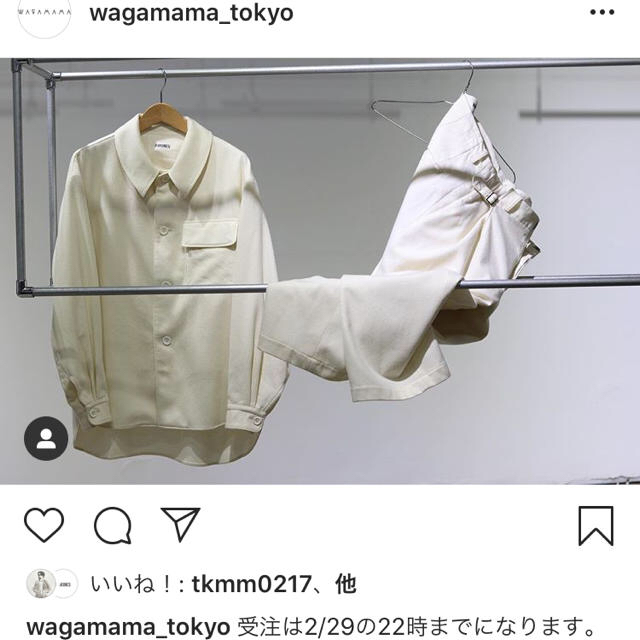 COMOLI(コモリ)のrakines wagamama別注　セットアップ　新品未使用タグ付き メンズのパンツ(スラックス)の商品写真