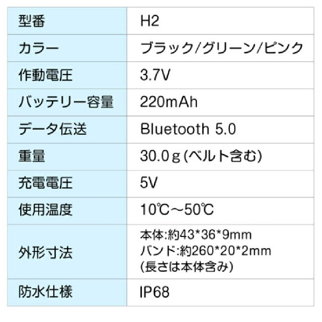 多機能スマートウォッチ　ブラック色　未開封品 スポーツ/アウトドアのトレーニング/エクササイズ(トレーニング用品)の商品写真