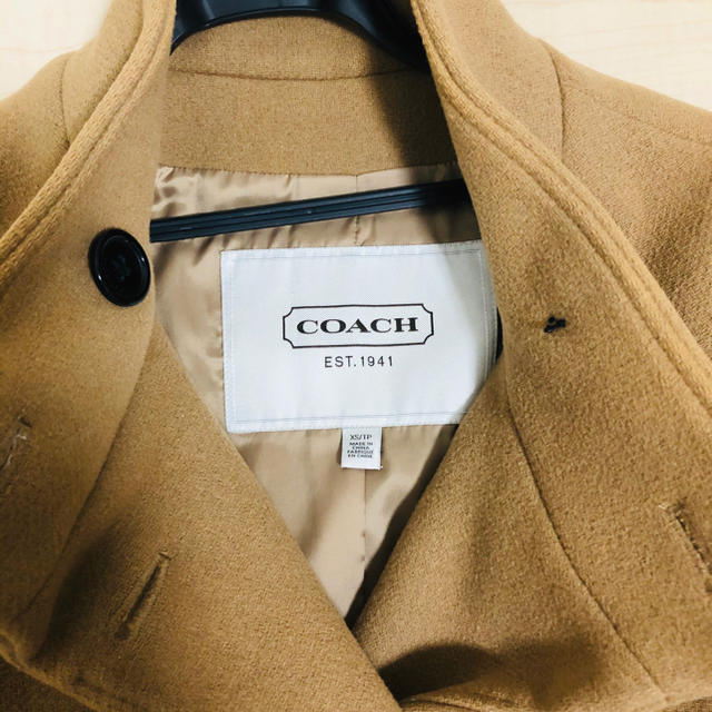 COACH(コーチ)のcoach七分袖コート レディースのジャケット/アウター(その他)の商品写真