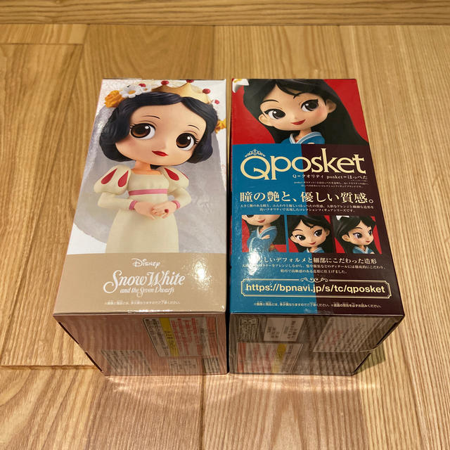 Disney(ディズニー)のディズニーキャラクターズ 白雪姫 ムーラン Qposket フィギュア ハンドメイドのおもちゃ(フィギュア)の商品写真