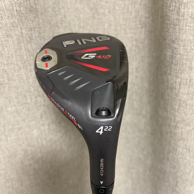 PING(ピン)のping g410 4HY(22°) tour 173-85 s スポーツ/アウトドアのゴルフ(クラブ)の商品写真