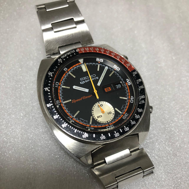 レア SEIKO セイコー ファイブスポーツ スピードタイマー 自動巻き