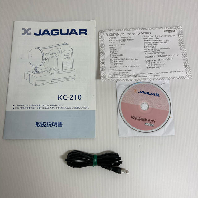 Jaguar(ジャガー)のJAGUAR ジャガー KC-210 コンピューターミシン スマホ/家電/カメラの生活家電(その他)の商品写真