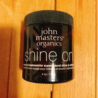 ジョンマスターオーガニック(John Masters Organics)のジョンマスターオーガニック　シャインオン(ヘアムース/ヘアジェル)