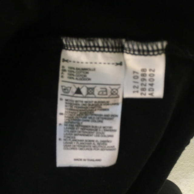 adidas(アディダス)のTシャツ ブラック Mサイズ メンズのトップス(Tシャツ/カットソー(半袖/袖なし))の商品写真