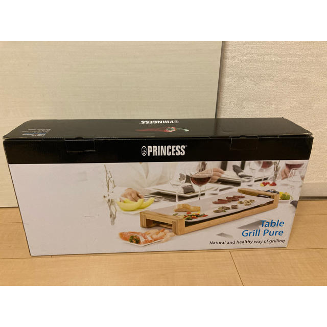 PRINCESS Table Grill Pure ホットプレート スマホ/家電/カメラの調理家電(ホットプレート)の商品写真
