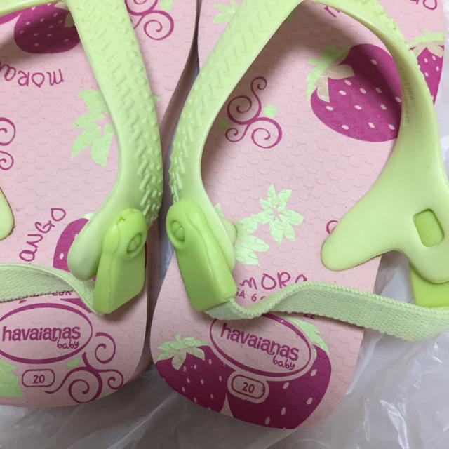 havaianas(ハワイアナス)のハワイアナス 20 ビーチサンダル  キッズ/ベビー/マタニティのキッズ靴/シューズ(15cm~)(サンダル)の商品写真