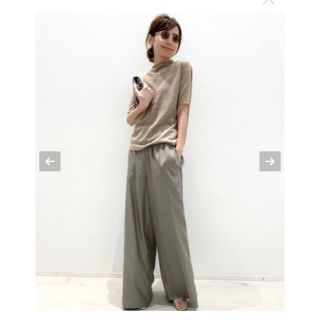 アパルトモンドゥーズィエムクラス(L'Appartement DEUXIEME CLASSE)の【新品タグ付き】L'Appartement Relax Wide pants(バギーパンツ)