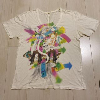 アンドエー(And A)のアンドエーAndAトプリントカットソーTシャツ(Tシャツ/カットソー(半袖/袖なし))