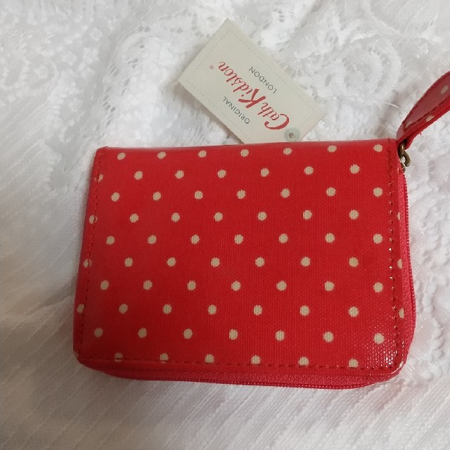 Cath Kidston(キャスキッドソン)のCath Kidston キャス キッドソン 定期入·小銭入 タグ付未使用 レディースのファッション小物(名刺入れ/定期入れ)の商品写真