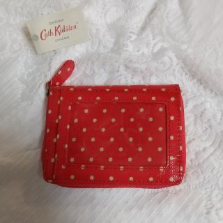 キャスキッドソン(Cath Kidston)のCath Kidston キャス キッドソン 定期入·小銭入 タグ付未使用(名刺入れ/定期入れ)