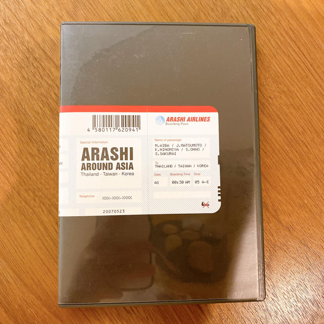 ARASHI AROUND ASIA DVD   アラウンドアジア　嵐DVD エンタメ/ホビーのDVD/ブルーレイ(ミュージック)の商品写真