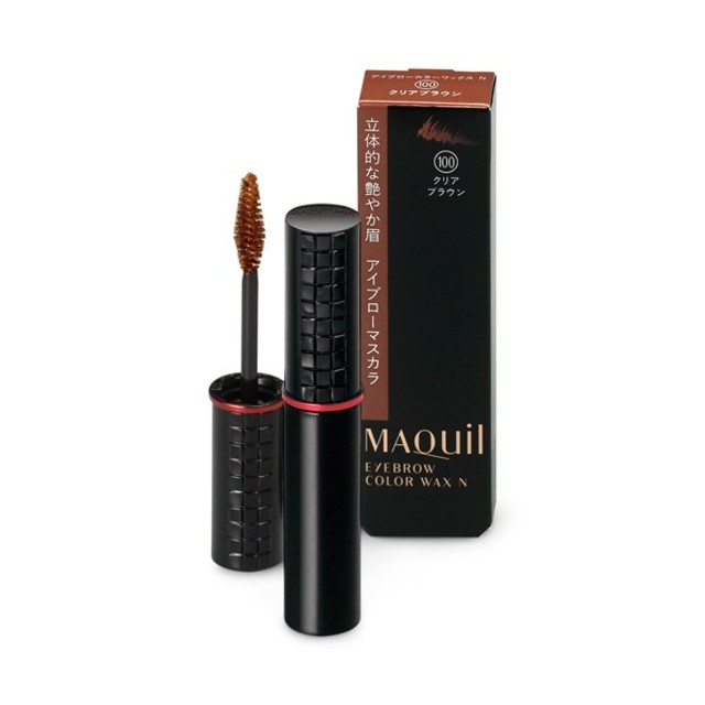 MAQuillAGE(マキアージュ)の☑️MAQuillAGE ｱｲﾌﾞﾛｰｶﾗｰﾜｯｸｽN 100ｸﾘｱﾌﾞﾗｳﾝ コスメ/美容のベースメイク/化粧品(眉マスカラ)の商品写真