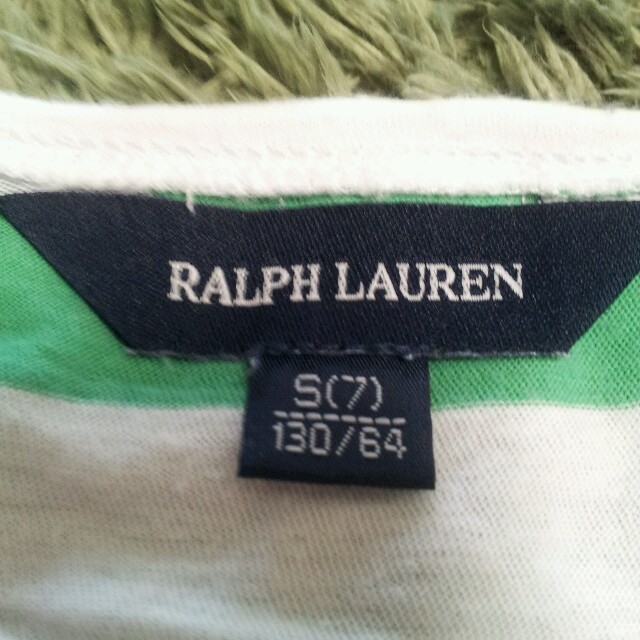 POLO RALPH LAUREN(ポロラルフローレン)のラルフローレンキッズTシャツ(130) キッズ/ベビー/マタニティのキッズ服女の子用(90cm~)(Tシャツ/カットソー)の商品写真