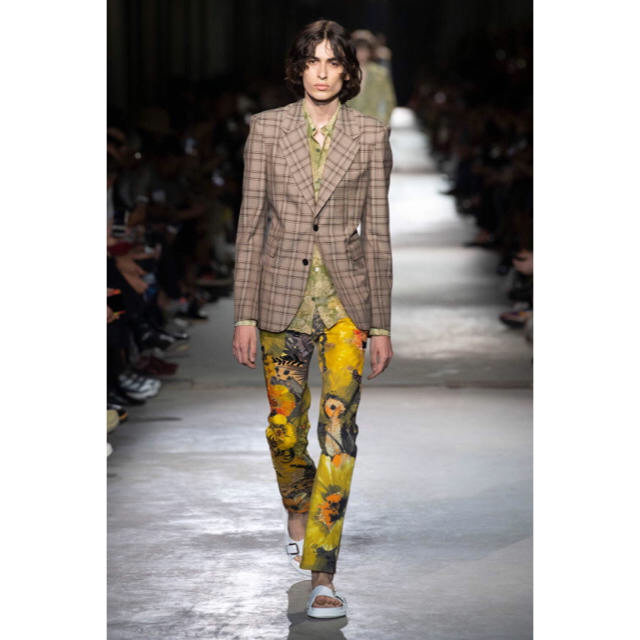 DRIES VAN NOTEN 20SS チェック テーラードジャケット オンライン