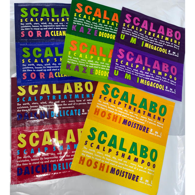 SCALABO 30袋セット 薬用シャンプー＆トリートメント コスメ/美容のヘアケア/スタイリング(スカルプケア)の商品写真