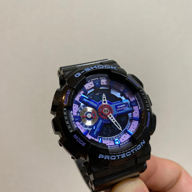 G-SHOCK(ジーショック)のGshock パープル　ブルー メンズの時計(腕時計(デジタル))の商品写真