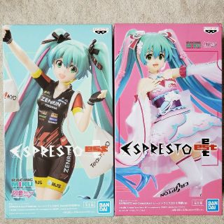 バンプレスト(BANPRESTO)の初音ミク レーシング Ver. (二種セット)(アニメ/ゲーム)